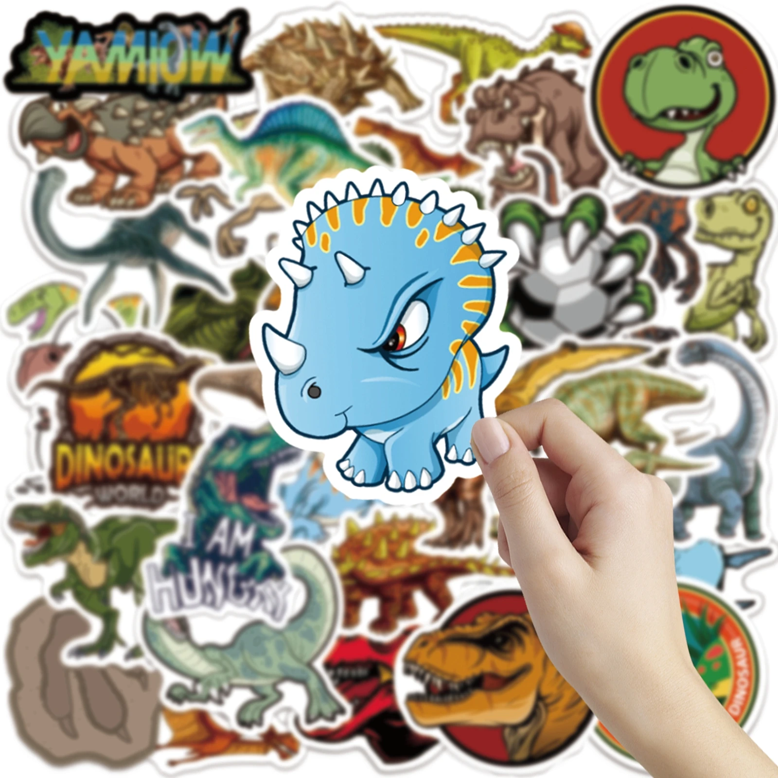 

160 Pcs Cute Anime Sticker Cartoon Animals Decals for Children Guitar Toys on Luggage Car Helmet Fridge Laptop Stickers Pack