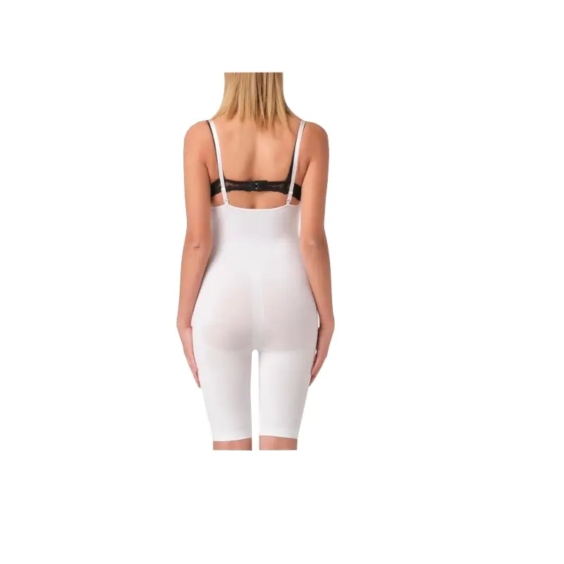 

Women's White Underbust Full Length Corset Reducing Shaping Stretchy Fabric