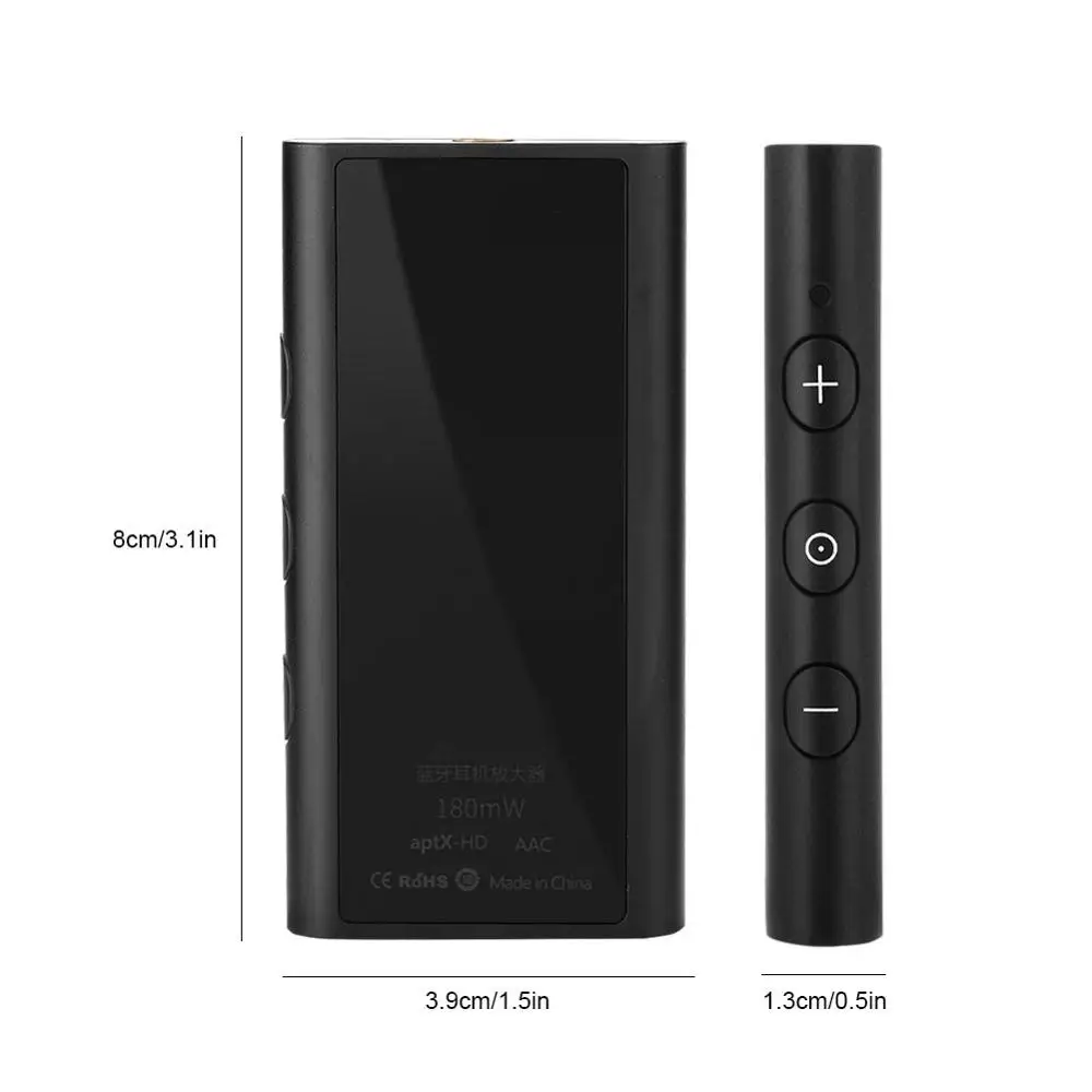 Портативный Bluetooth 5,0 усилитель для наушников CSR8675 24bit HiFi аудио усилитель хорошее качество звука крепкий и красивый