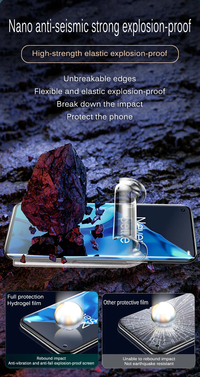 Передняя Задняя камера 1 + 10Pro 8T Защита экрана для OnePlus 9RT 9Pro полное покрытие HD