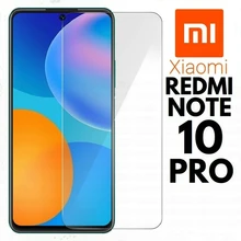 3PCS Tempered Glass for Xiaomi Redmi Note 10 Pro Screen Protector Touch Sensitive Case Friendly 9H Hardness