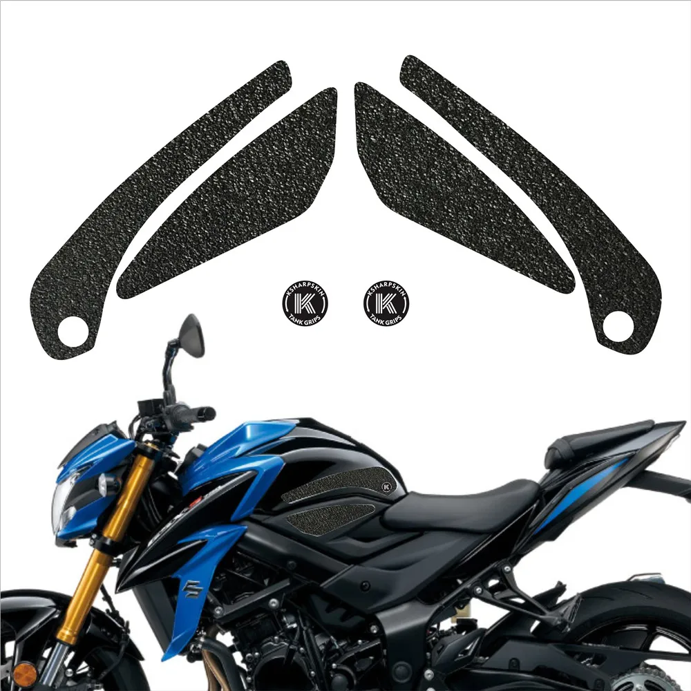 Наклейки на мотоцикл Защитная Наклейка коленный захват наклейки для SUZUKI 18 GSX S750