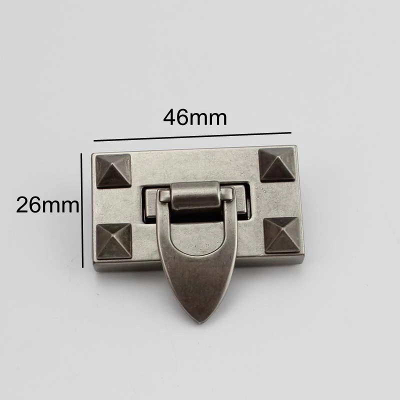 10 шт. флип замок для кошельков из натуральной кожи|handbag metal lock|locks for leather bagsmetal lock |