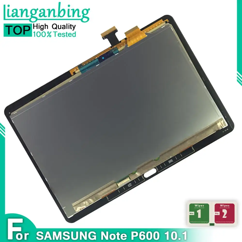 lcd 10,1 SM-P600 P605 P600 дисплей сенсорный экран дигитайзер датчики сборка панель Замена для samsung Galaxy P600