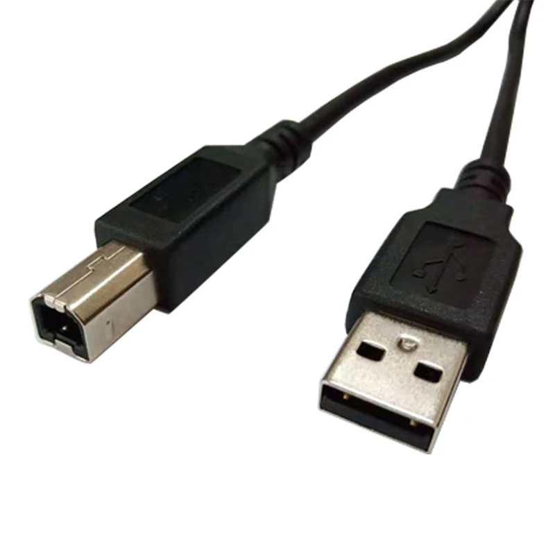 2 шт 6FT USB 0 типа Папа-папа B Мужской портативный лазерный принтер кабель Шнур для