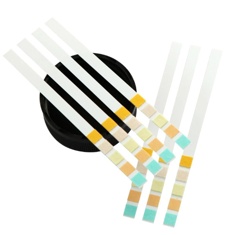 100 шт. кетон полоски для определения уровня глюкозы PH белка кетона крови мочевые