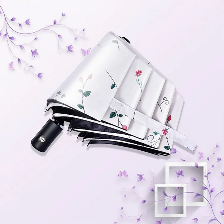 Высокое качество полностью автоматический небольшой свежий Зонт от дождя