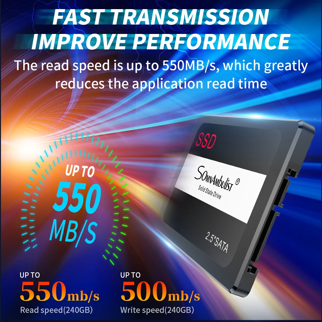 Жесткий диск 120 ГБ 240 480 ssd 960 твердотельный накопитель для ноутбука настольного