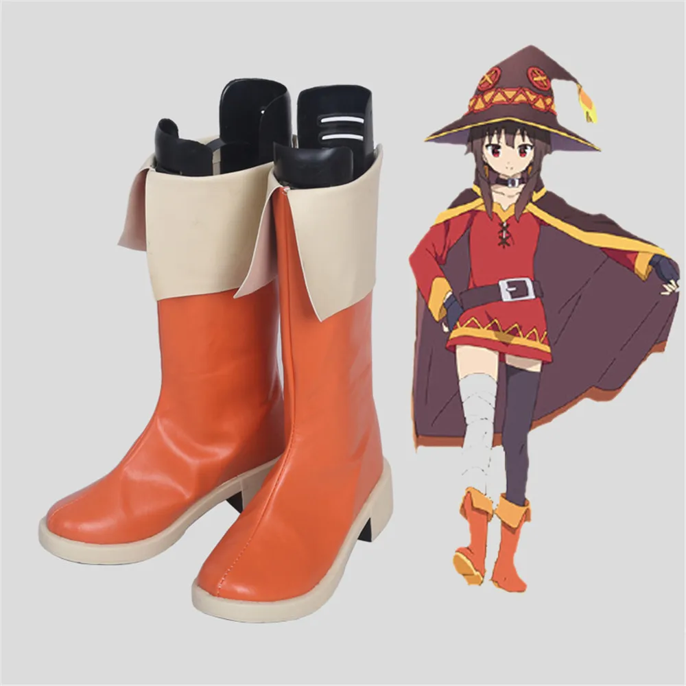 KonoSuba God s благословение на этом прекрасном мире! Обувь для косплея ботинки Megumin