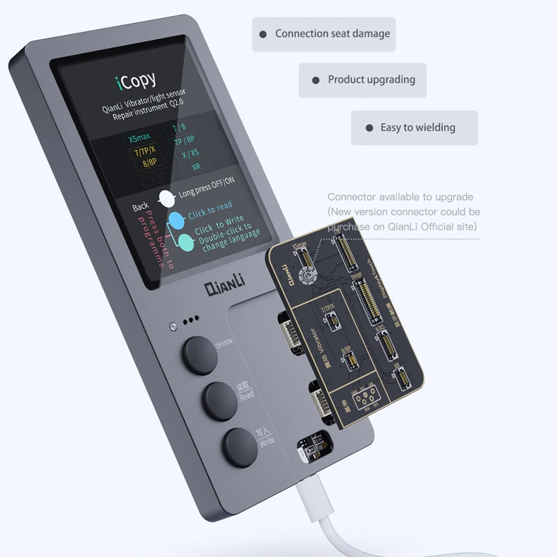 Оригинальный цветной ремонтный программатор для Qianli iCopy Plus ЖК-экран iPhone 11 Pro Max XR