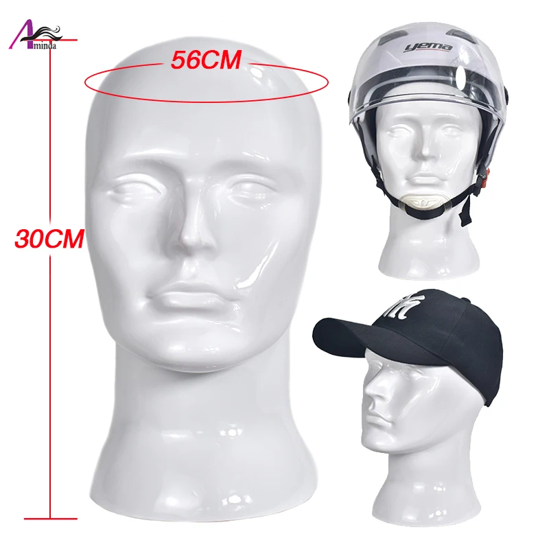 Мужской манекен для тренировки на стойке без ушей |