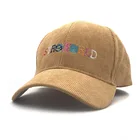 Папа шляпа Трэвиса Скоттс последний альбом кепка 100% Вельветовая вышивка для женщин и мужчин Вельветовая бейсболка s