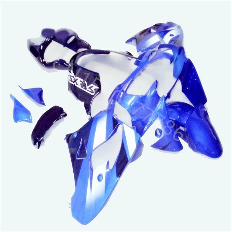 

Blue black white Motorcycle Fairing kit for KAWASAKI Ninja ZX-9R 00-01 ZX9R ZX 9R 00 01 ZX 9R 2000 2001 Fairings set
