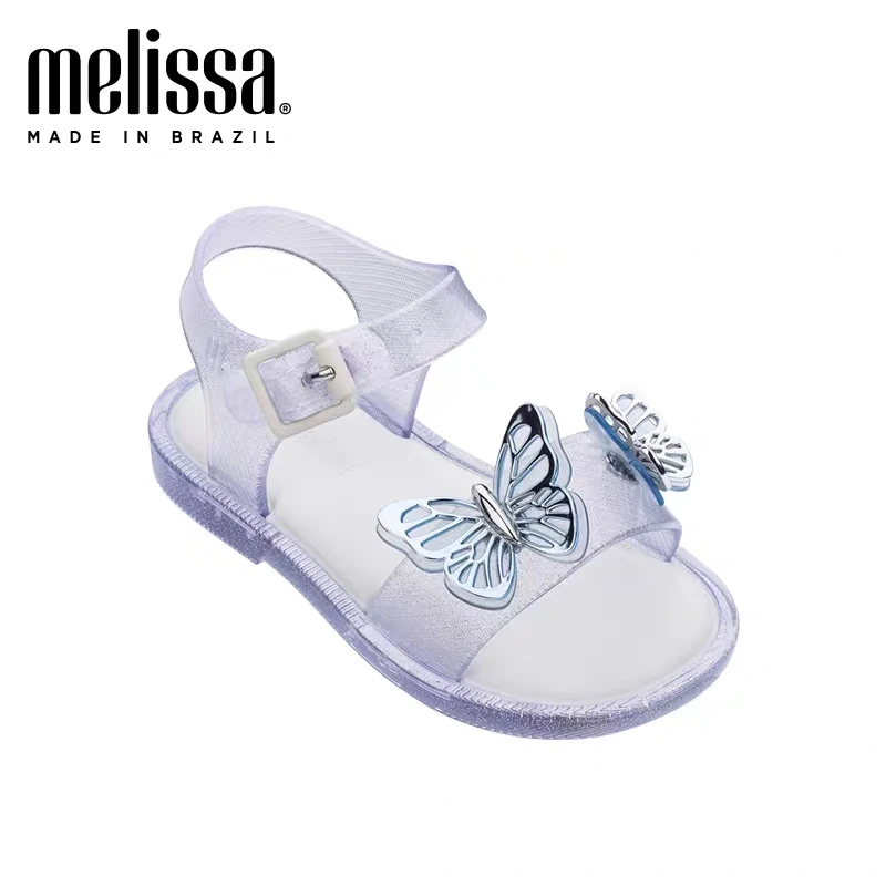 

Mini Melissa Fly Butterfly Sandal Girl Jelly Shoes Sandals 2020 Summer Baby Shoes Melissa Sandals Kids Princess Beach Sandals