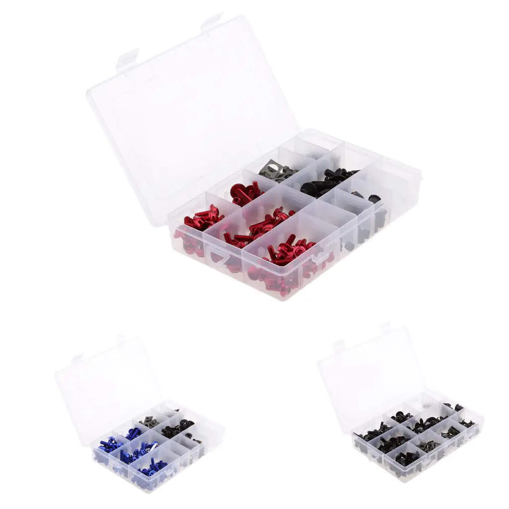 

223 шт., крепежные болты для лобового стекла мотоцикла