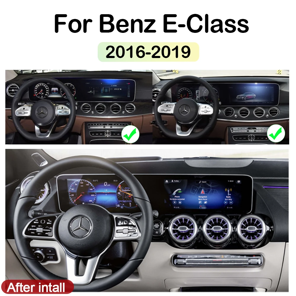 Автомобильный Android для Mercedes Benz MB E Class W213 E200 E300 2016 ~ 2019 NTG сенсорный экран GPS