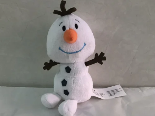 Маленькая 15 см Снежная кукла Анна Эльза Кристофер Олаф чучела ребенка подарок на