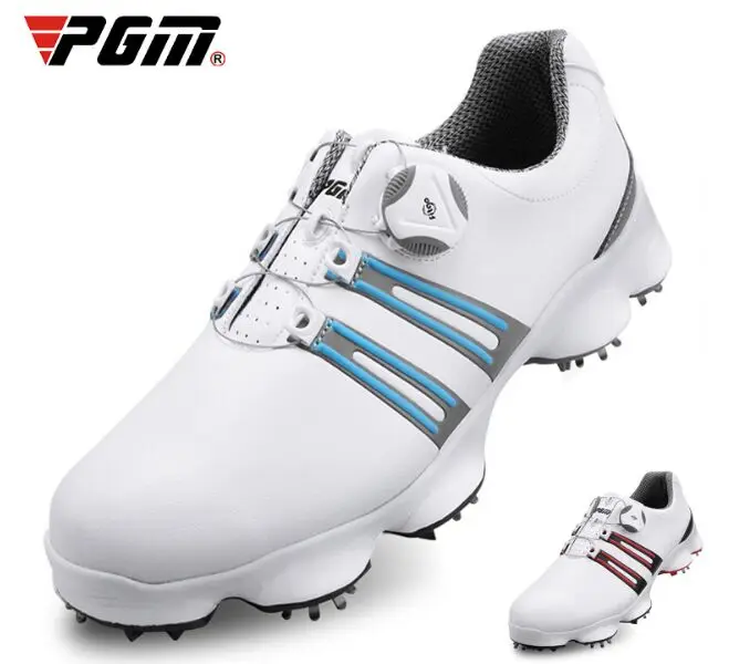 

PGM 2020 golf shoes golf men's shoes wide version soles rotating shoelaces waterproof and breathable