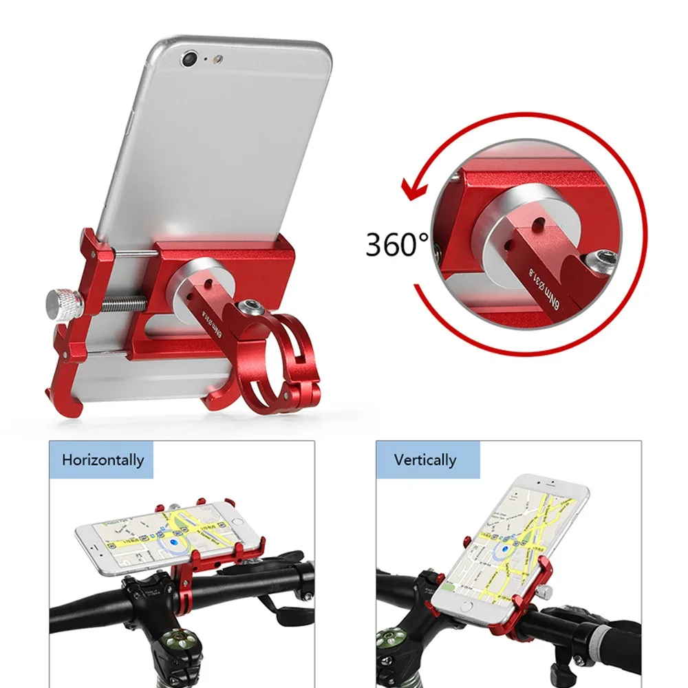 Новый GUB Plus 6 360 Вращающийся держатель для телефона на велосипед мотоцикл GPS