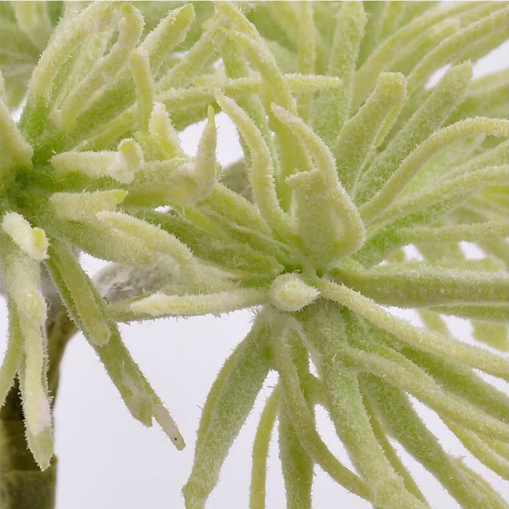 6 шт. сочные цветы и растения искусственная трава Рождество свадьба украшение для