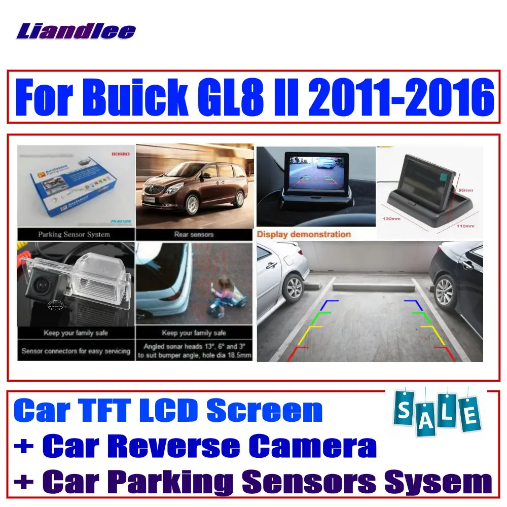 Автомобильная цифровая система датчиков парковки для Buick GL8 II 2011 2016 монитор