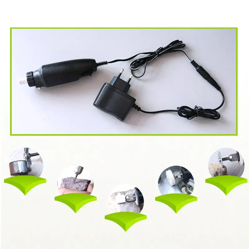 Электрическая мини дрель 220 В шлифовальная машина с гравировальными