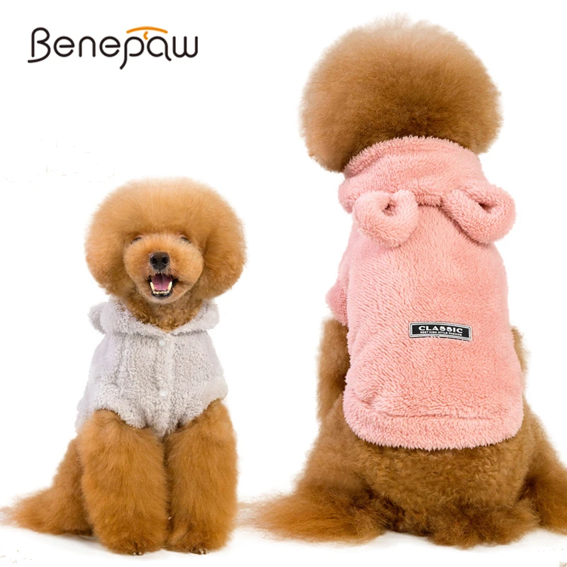 Benepaw уютная пушистая одежда для маленьких собак зима осень модное мягкое теплое
