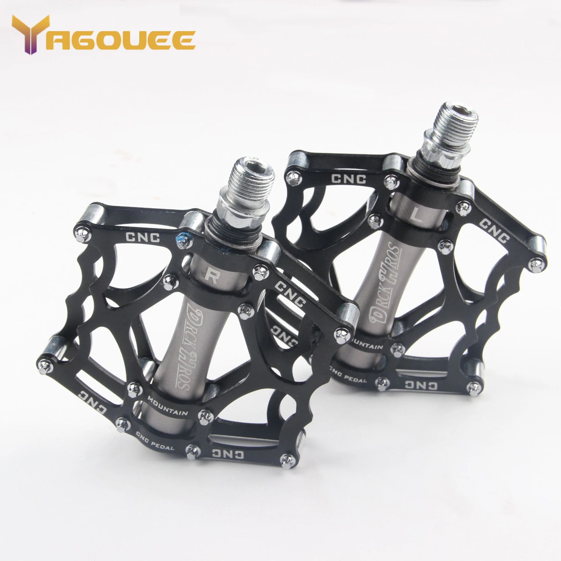 

Pedal clip Flat MTB Road 3 Sealed Bearings Bicycle Mountain Bike Pedals Wide Platform Pedales Bicicleta Accessories Part