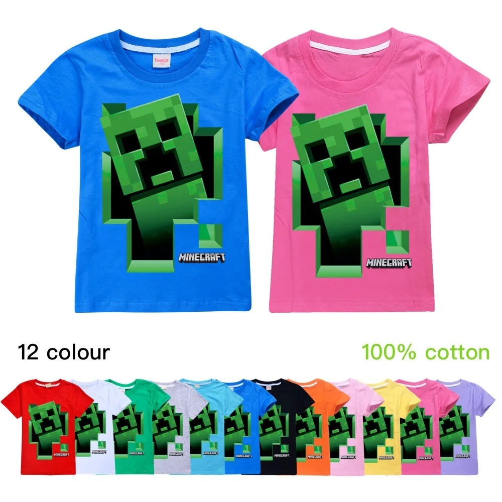 

Рубашка с мультяшным принтом, супер детские футболки, забавная летняя одежда, Повседневные детские топы с супергероями для мальчиков и дево...