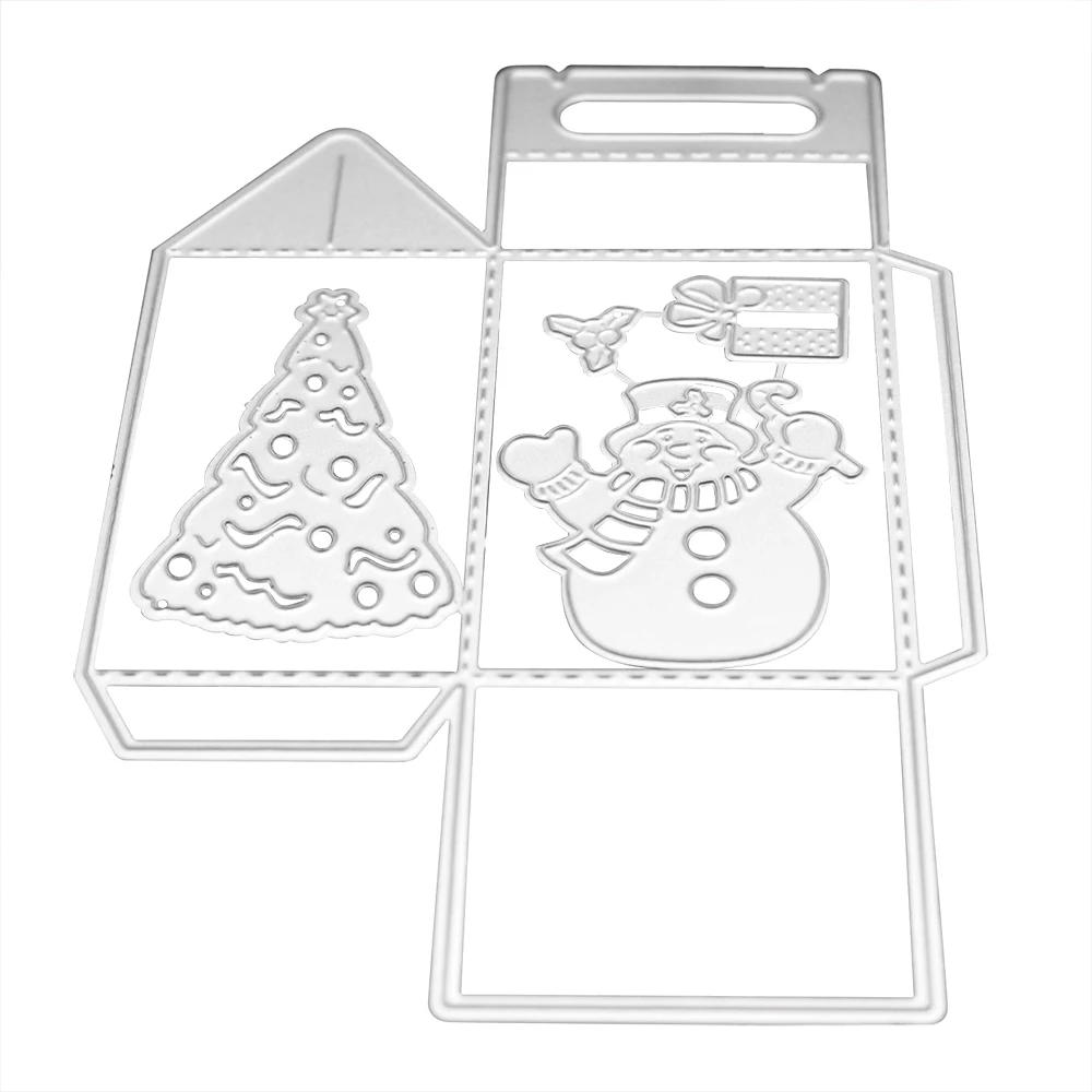 DIY иных металлических Трафаретный вырубной штамп Подарочный мешок для конфет