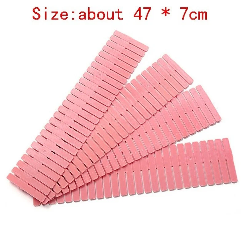 

4Pcs/Set Adjustable Drawer Dividers Separator Plastic Free Combination Partition Storage Shelves Organizer Underwear Clapboard
