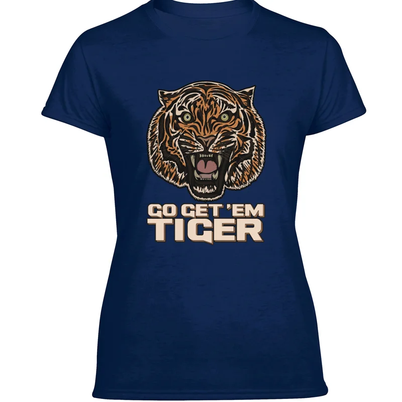 Пользовательские армии Тигр футболка для мужчин вырез лодочкой Мужская размера