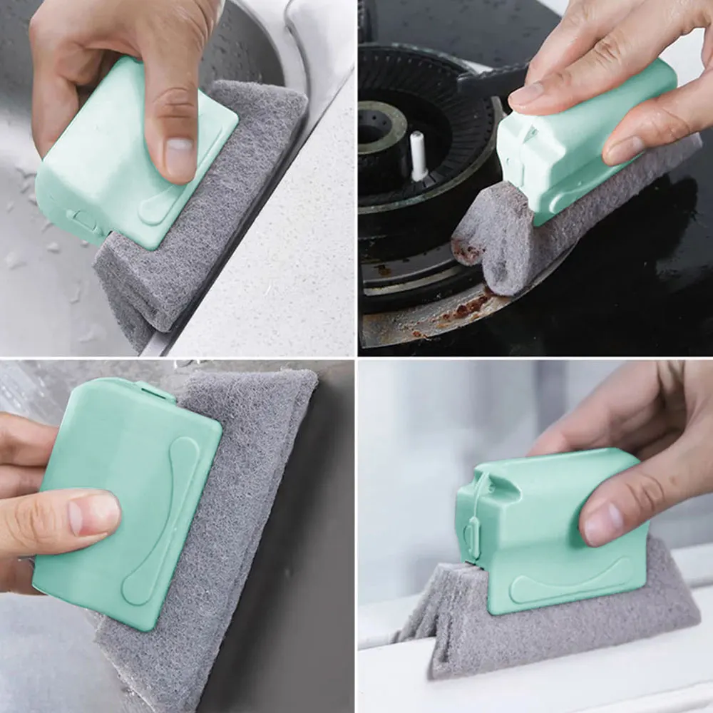 

6/1PCS Creative Groove Cleaning Brush Quickly Clean All Corners And Gaps Detachable Door Window Track Cleaning Brushes