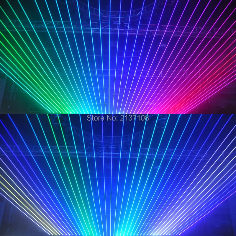 10 головок RGB лазерный массив анимационный светильник DMX512 домашние вечерние