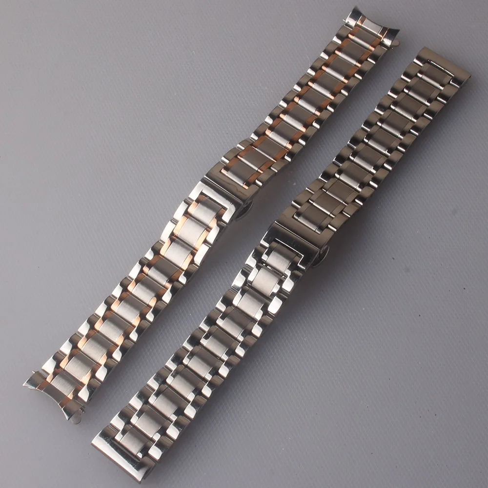 

14mm 16mm 18mm 19mm 20mm 21mm 22mm Wrist Watchbands straps for Woman Female Stainless Steel Watchband Ladies' Quartz Watch Clock