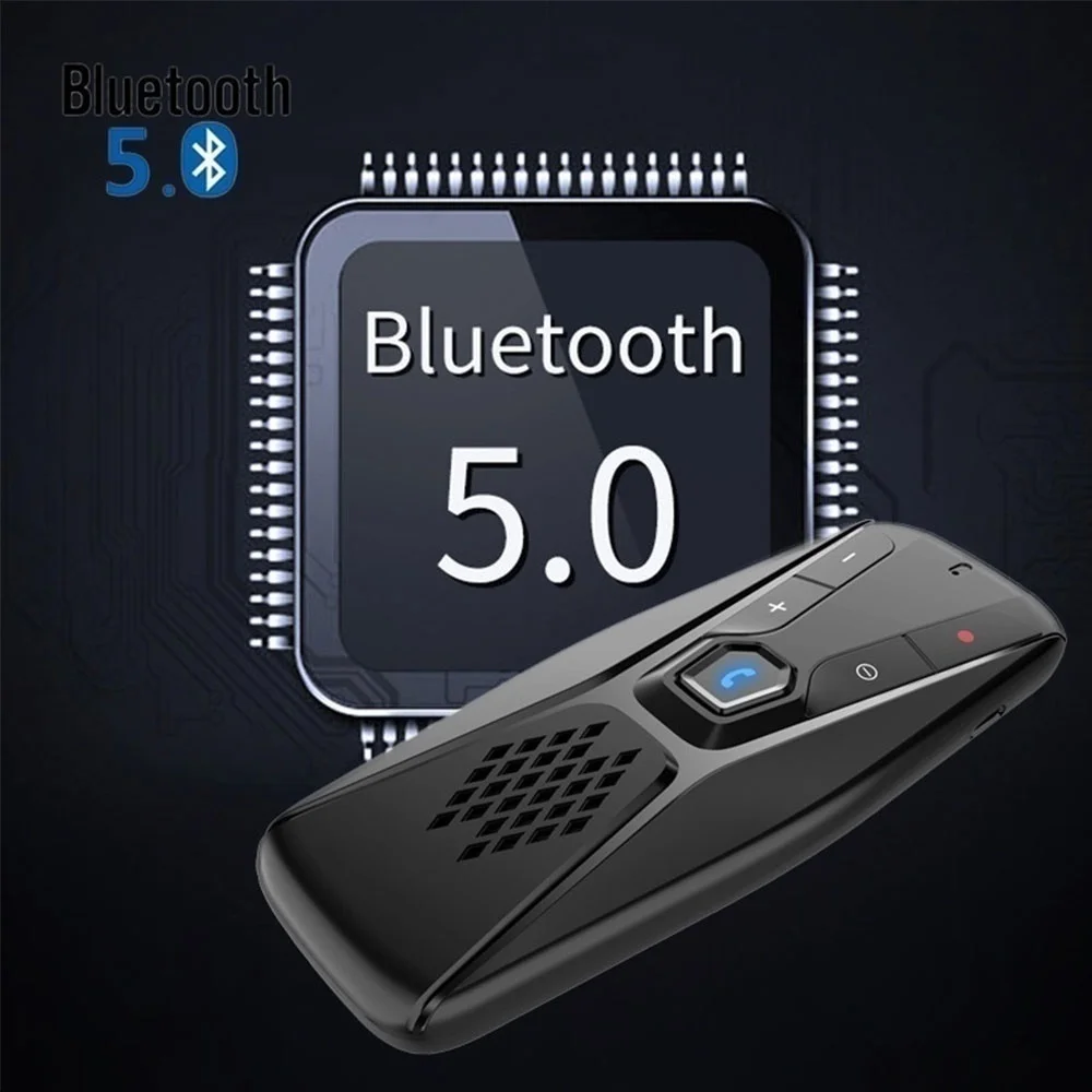 Автомобильный Bluetooth динамик гарнитура для звонков автомобильный комплект