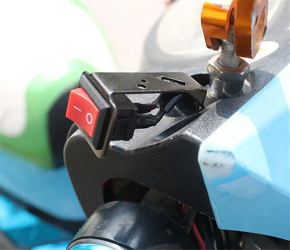 Универсальный Водонепроницаемый светодиодный переключатель на руль мотоцикла и