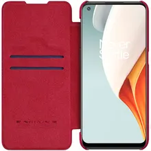 For OnePlus Nord N100 Flip Case Cover Nillkin Qin Vintage Leather Card Pocket Flip Cover For One Plus Nord N10 5G Phone Bag