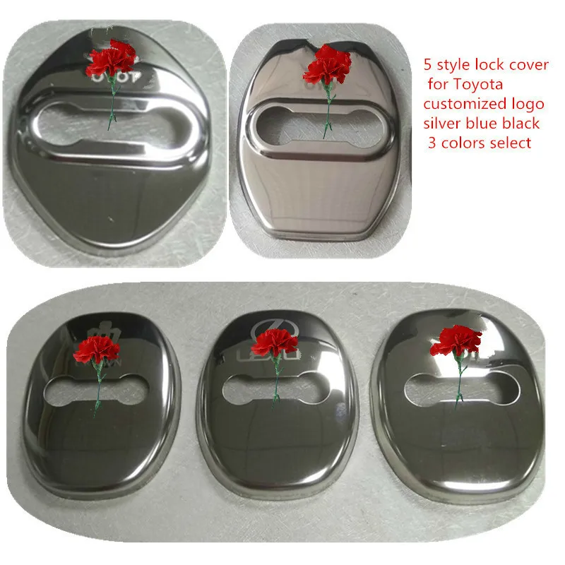 Чехол для дверного замка декоративный автомобильный чехол Toyota Land Cruiser Corolla Crown Lexus