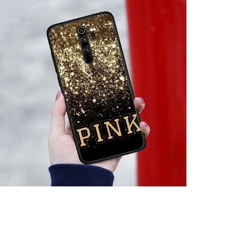 

Black Cover Fashion Pink Prime Phone Case For Redmi 7 8 9 A K20 30 Pro Note 8 9 Pro 9s