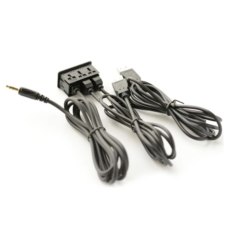 

Многофункциональный автомобильный внешний кабель с двумя портами USB Type-C для мобильного телефона планшета автомобильные аксессуары N0HF