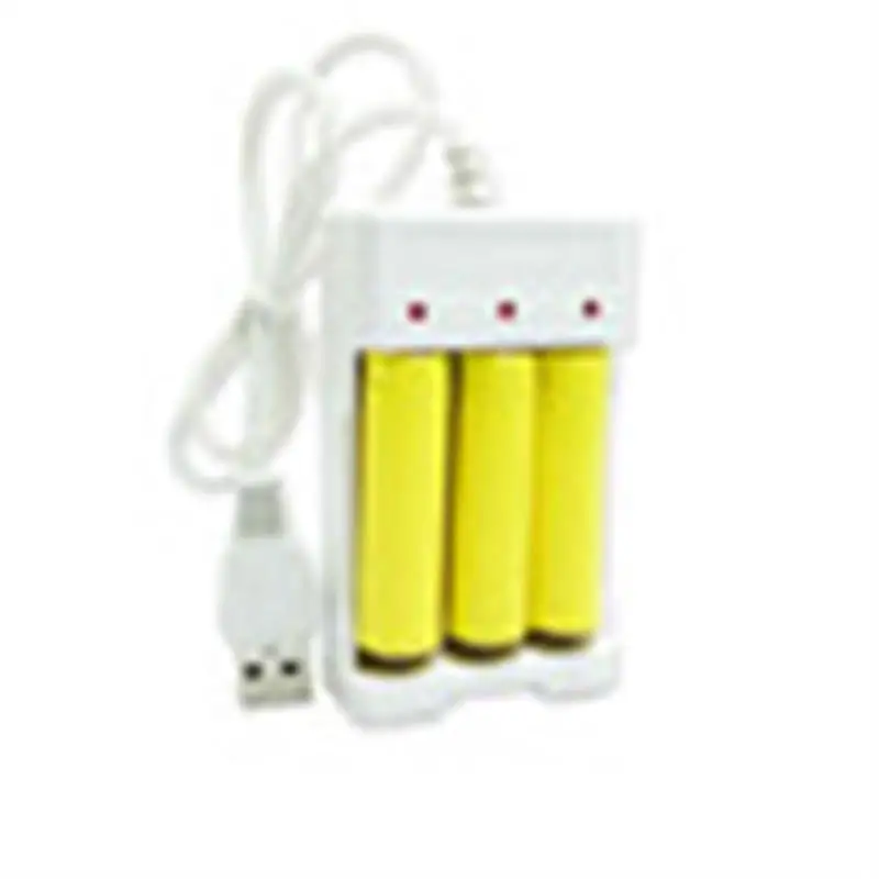 Белое Зарядное устройство Usb Aa Aaa интеллектуальное зарядное с 4/3 слотами для