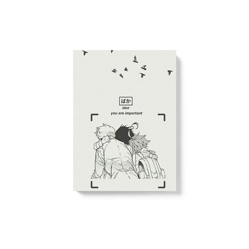

The promised neverland Anime Canvas Painting Decor Wall Art Pictures Bedroom Study Home Living Room Decoration Prints Poster