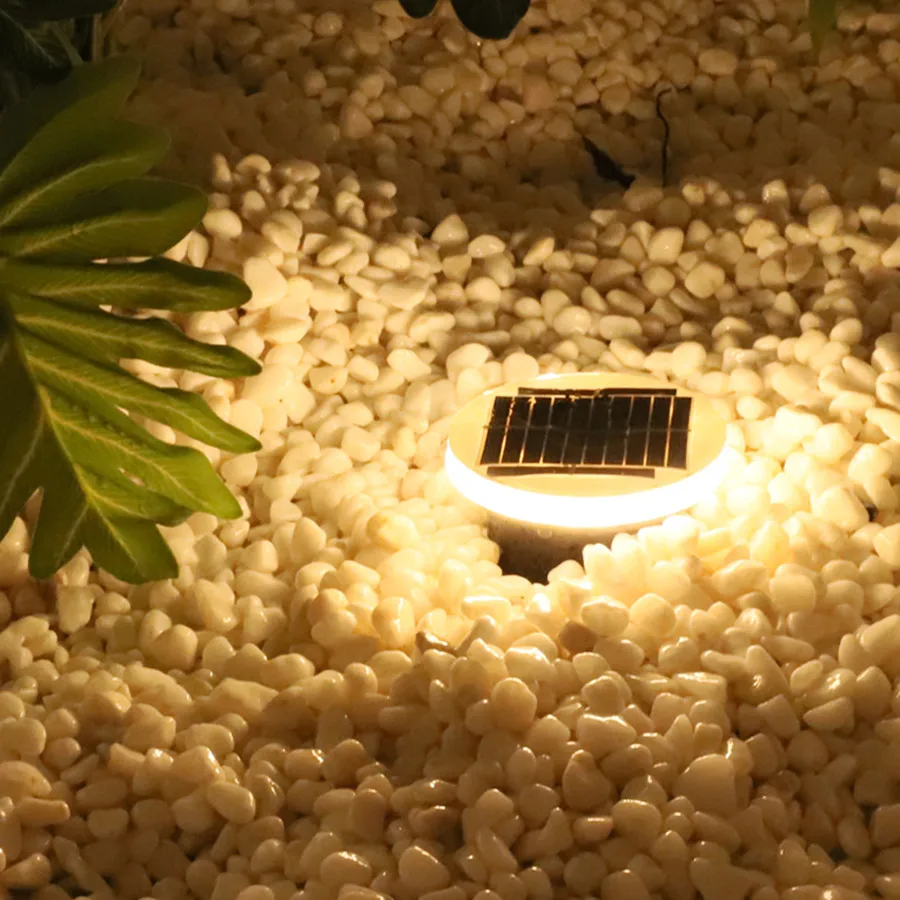 저렴한 Thrisdar 5PCS 옥외 태양 LED 지하 빛 2/3W 조경 빛 태양 통로 잔디밭 묻힌 빛은 지상 빛에서 중단했다