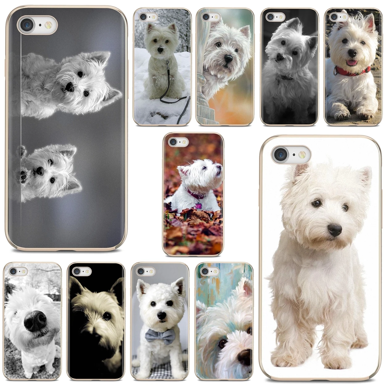 Мягкий чехол для Samsung Galaxy A10 A40 A50 A70 A3 A5 A7 A9 A8 A6 Plus 2018 2015 2016 2017 с принтом I Love My Westie