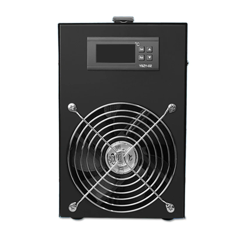 Охладитель для аквариума бесшумный электронный холодильник 200 Вт морской воды