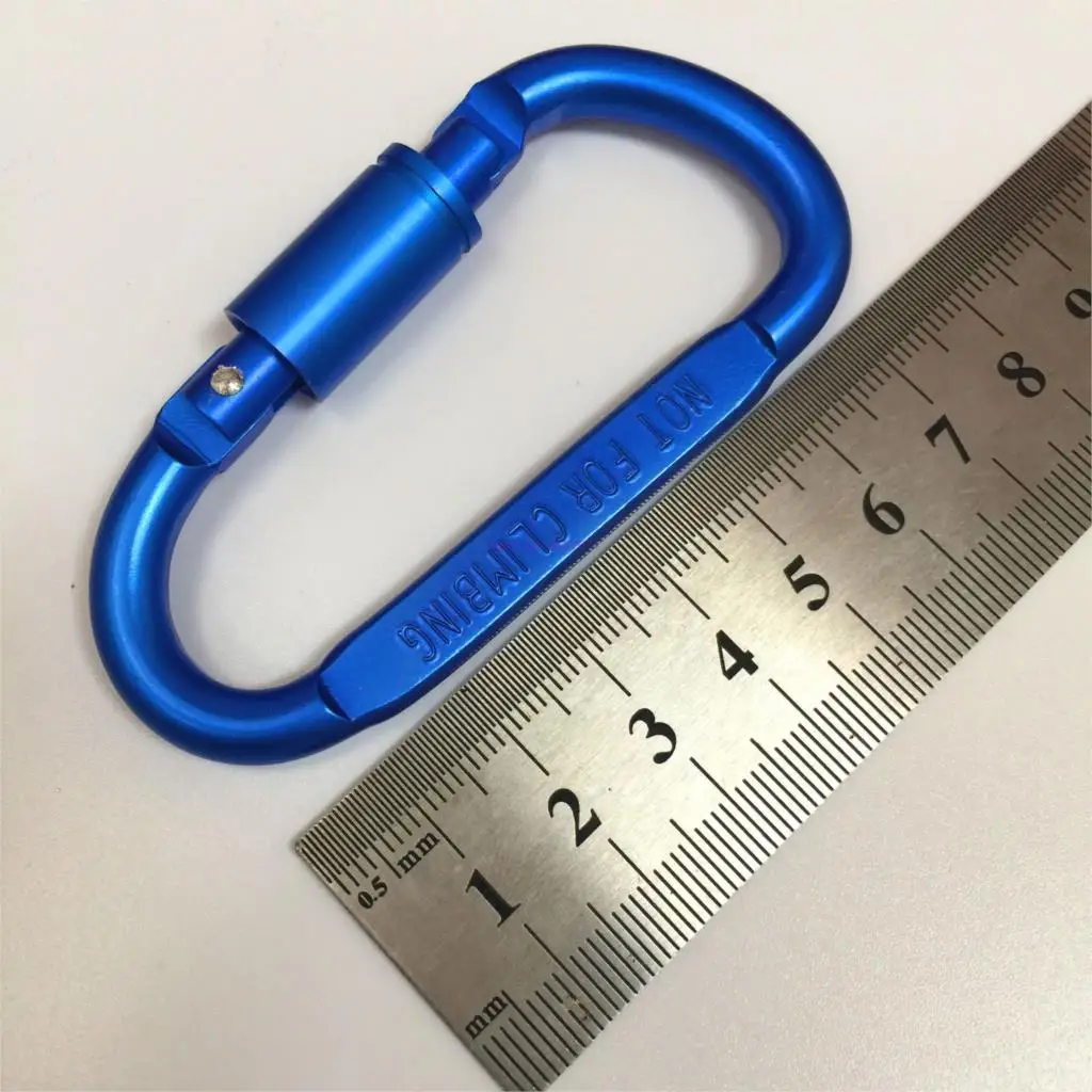 By DHL 250pcs Carabiner Travel Kit Camping Equipment Alloy Aluminum Survival Gear Camp Mountaineering Hook | Спорт и развлечения