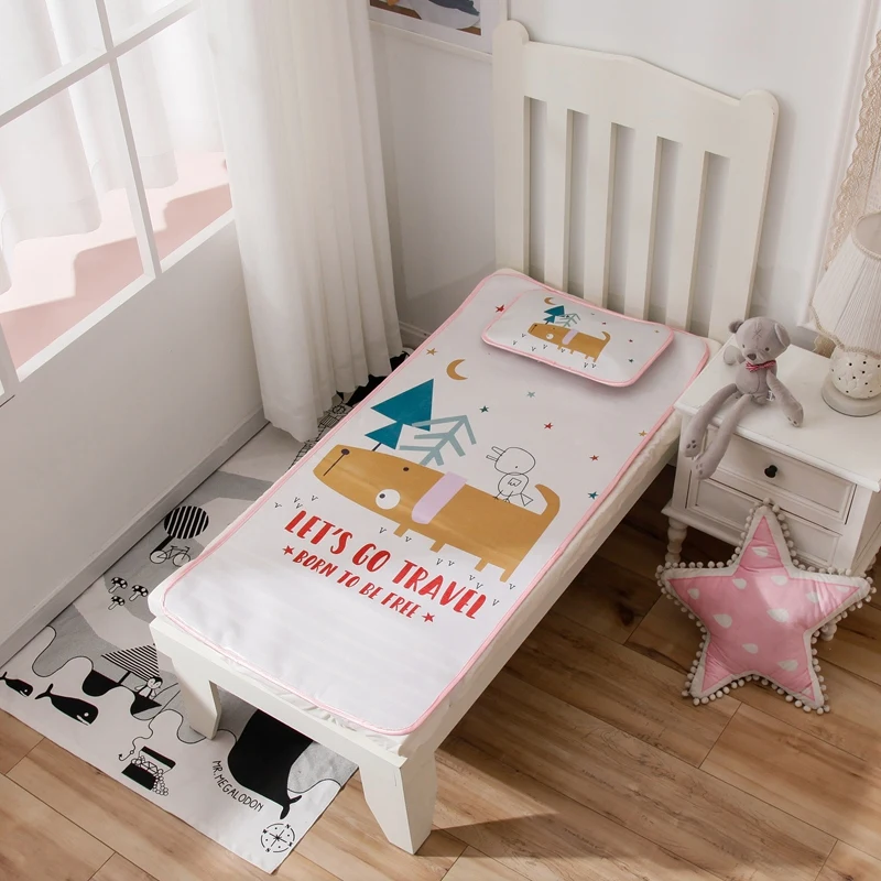 Летнее Детское постельное белье + подушка из вискозного волокна Крутое простыня