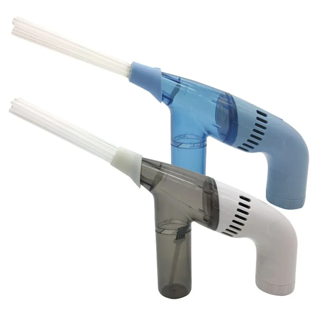 

Portable And Cordless Vacuum Dust Cleaner For Car Effective Cleaning Hand Vacuum Dust Cleaner Gray Blue