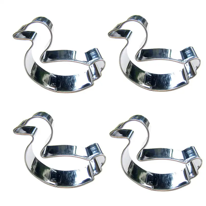 Мини утка 4 шт бисквитные формы для резки инструменты выпечки украшения торта